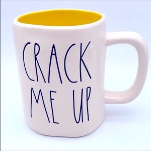 Rae Dunn CRACK ME UP Easter Egg Shell Mug